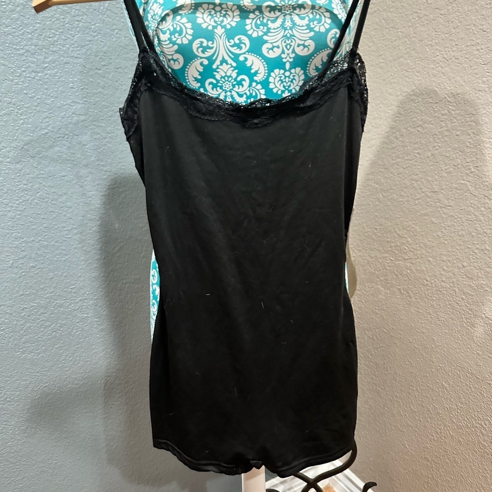Black Lace Trim Cami Bodysuit. Ballet-core, athletic, sporty, cozy, yoga